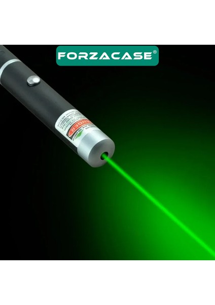 Pilli Yeşil Lazer Pointer Sunum ve Evcil Hayvan Lazeri - FC552