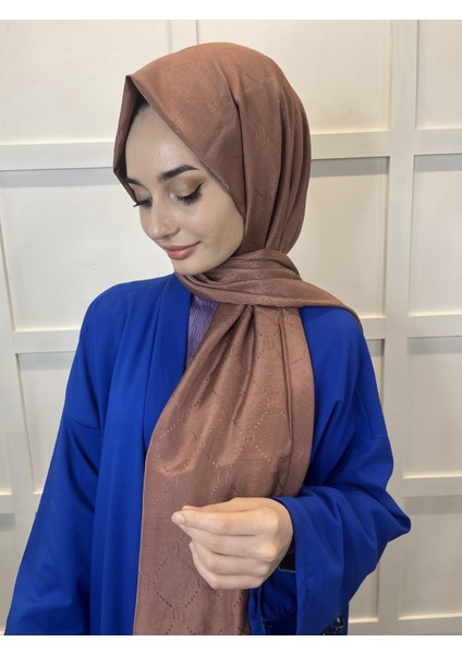 Monogram Şal, Özel Desenli Elegant Şal 01008 fiyatları