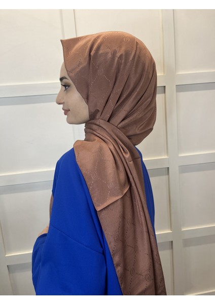 Monogram Şal, Özel Desenli Elegant Şal 01008 modelleri