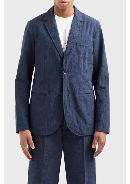 Regular Fit Kruvaze Blazer Ceket Erkek Ceket 3DZG23 ZN1AZ 15BA
