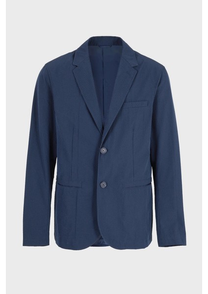 Regular Fit Kruvaze Blazer Ceket Erkek Ceket 3DZG23 ZN1AZ 15BA