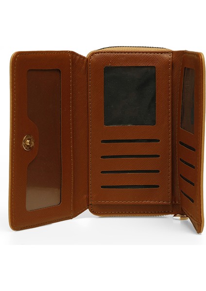 Btg Fermuar 4fx Taba Kadın Cüzdan fiyatları