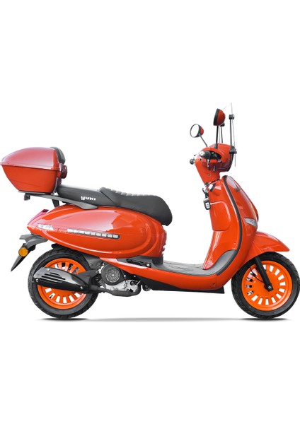 Bellini 50 Benzinli Scooter - Turuncu