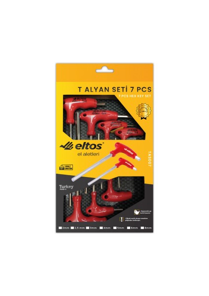 T ALYAN SETİ 7 PARÇA (3791)