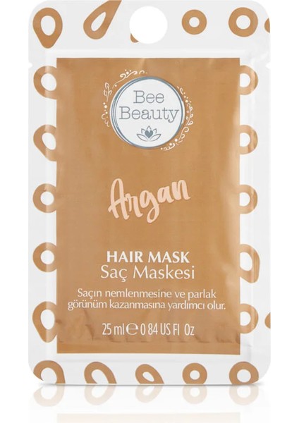 Argan Saç Maskesi 25 Ml X 3 Adet