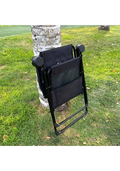 Rest 4'lü Bardaklı Katlanabilir Sandalye Seti - Siyah modelleri