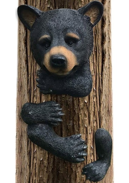 Ayı Heykeli Bahçe Dekoru Ağaç Huggers - Ayı Ağacı Peeker Bahçe Süslemesi Dış Mekan Dekoru Yard Art (Yurt Dışından) fırsatları