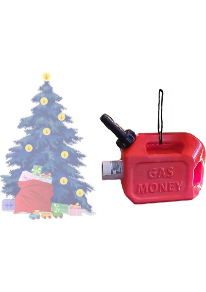 Benzin Bidonu Noel Süs Komik Xmas Ağacı Kolye Dekorasyon Yeni (Yurt Dışından)