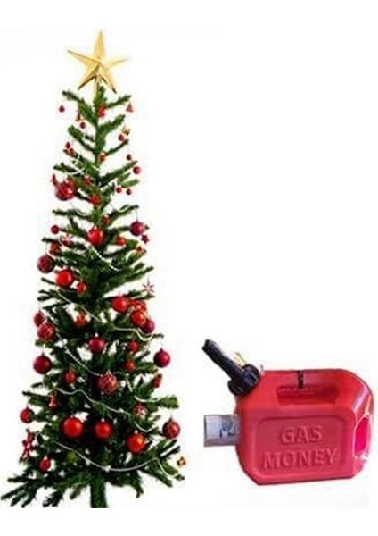 Benzin Bidonu Noel Süs Komik Xmas Ağacı Kolye Dekorasyon Yeni (Yurt Dışından)