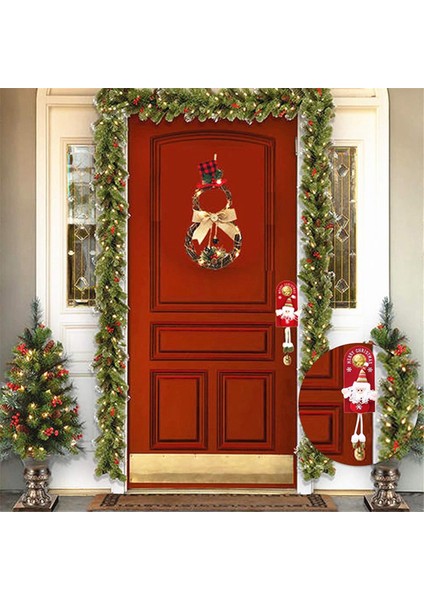 Kapı Asılı Noel Dekor Oyuncak Bebek Giysileri Raf Noel Süsleri Noel Kapı Süsleri Noel Ağacı Asılı Kolye (Yurt Dışından)