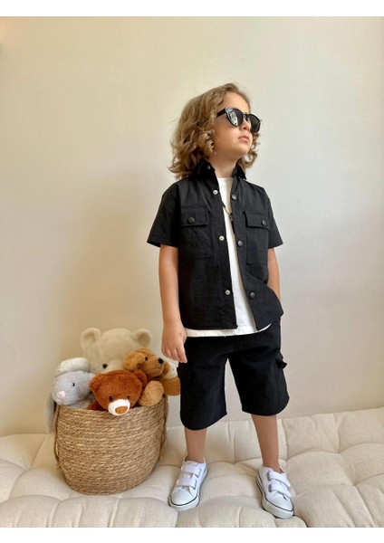 Yigit Butik Paraşüt Kumaş Erkek Çocuk Takım