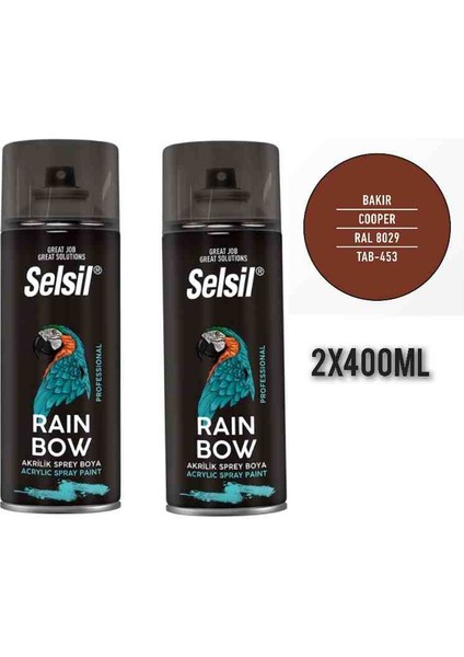 Rainbow Sprey Boya Bakır 2 x 400ML
