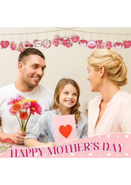 36 Adet Ahşap Asılı Süslemeler Anneler Günü Dekorasyon Işaretleri Asılı Charms Dekorasyon Etiketleri Hediye Ev Dekor (Yurt Dışından) modelleri