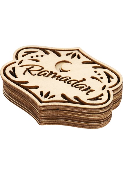 Ramazan Eid Mubarak Ahşap Plak Ay Islam Müslüman Eid Mubarak Asılı Kolye Dekorasyon Ev Diy Içi Boş 2 # (Yurt Dışından) fırsatları