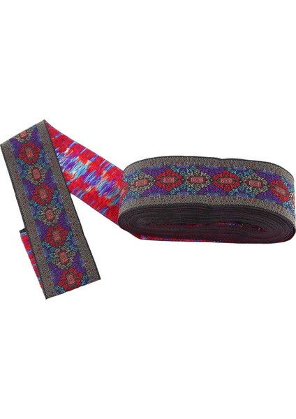 Vintage Işlemeli Şerit Çiçek Dokuma Kumaş Bant Süsleme Zanaat Dıy Giyim Aksesuarları Süslemeleri Stil B (Yurt Dışından) modelleri