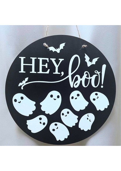 Cadılar Bayramı Ön Kapı Duvar Tabelaları Ahşap Asılı Dekor Çelenk Ev Partisi Açık Kapı Askısı (Yurt Dışından) fiyatları