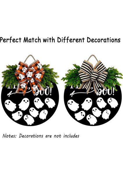 Cadılar Bayramı Ön Kapı Duvar Tabelaları Ahşap Asılı Dekor Çelenk Ev Partisi Açık Kapı Askısı (Yurt Dışından) modelleri