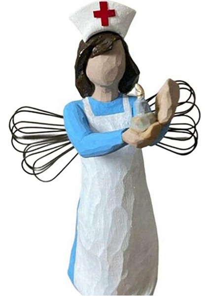 Dostluk Melek Heykelcik Hemşire Heykelcik Anıtlar Hediyeler Dostluk Meleği Hediyeler Hemşire Heykelcik Sahipleri Için Hediyeler A (Yurt Dışından)