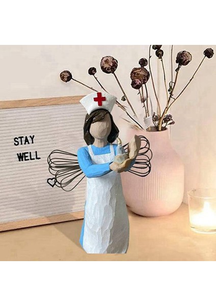 Dostluk Melek Heykelcik Hemşire Heykelcik Anıtlar Hediyeler Dostluk Meleği Hediyeler Hemşire Heykelcik Sahipleri Için Hediyeler A (Yurt Dışından) fiyatları