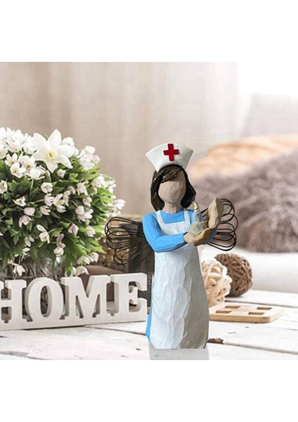 Dostluk Melek Heykelcik Hemşire Heykelcik Anıtlar Hediyeler Dostluk Meleği Hediyeler Hemşire Heykelcik Sahipleri Için Hediyeler A (Yurt Dışından) indirimleri