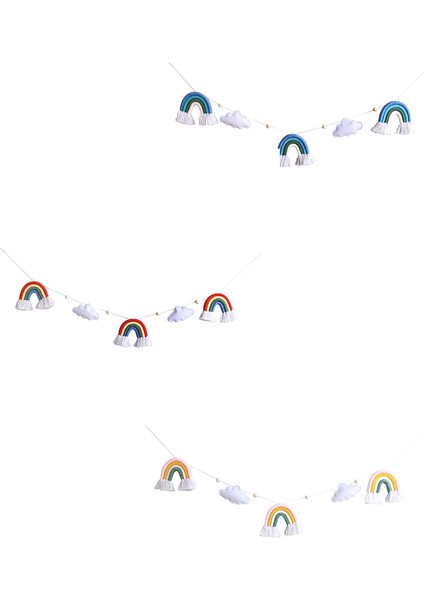 Parti Banner Çelenk Dize Duvar Askı Süsleri Bebek Yatağı Çocuk Odası Dekorasyon Kreş Dekor Fotoğraf Sahne B (Yurt Dışından) indirimleri