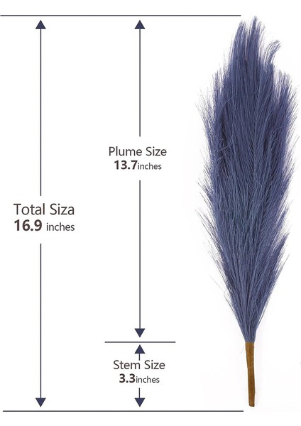 Pampas Çim Pembe 12 Adet 17.7 Inç, Sahte Pampas Çim Pembe Pampas Dekor, Yapay Pampas Çim Kısa Allık Düğün A (Yurt Dışından) fiyatları