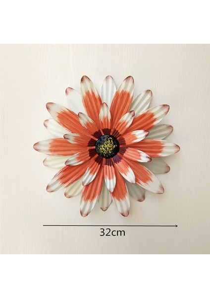 Metal Çiçek Duvar Sanatı Ilham Verici Duvar Dekoru Asılı Kapalı Açık Ev Yatak Odası Oturma Odası Ofis Bahçe B (Yurt Dışından) fiyatları