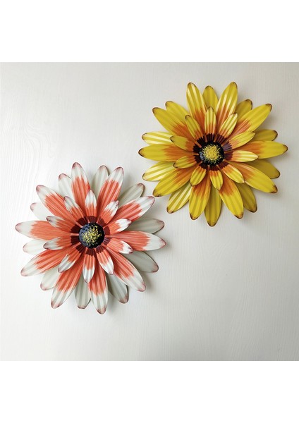 Metal Çiçek Duvar Sanatı Ilham Verici Duvar Dekoru Asılı Kapalı Açık Ev Yatak Odası Oturma Odası Ofis Bahçe B (Yurt Dışından) fırsatları