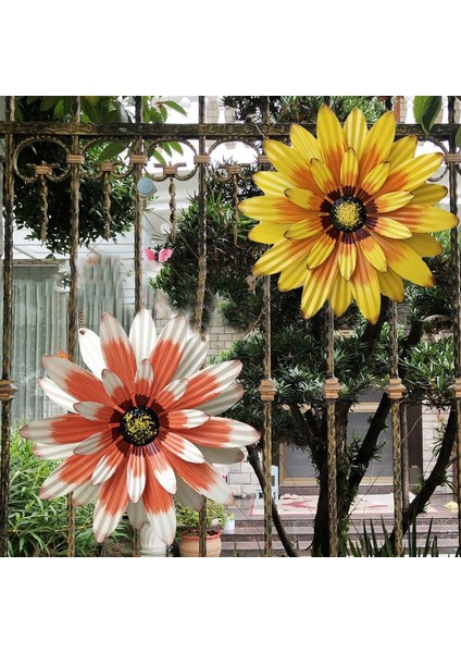 Metal Çiçek Duvar Sanatı Ilham Verici Duvar Dekoru Asılı Kapalı Açık Ev Yatak Odası Oturma Odası Ofis Bahçe B (Yurt Dışından) indirimleri