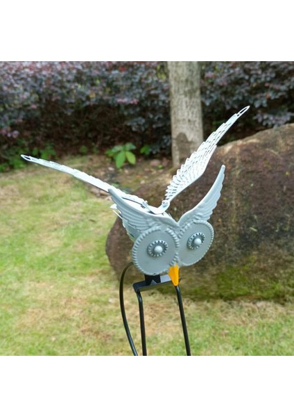 Metal Rüzgar Spinner Açık 3D Metal Fırıldak Yard Rüzgar Yakalayıcılar Yard Patio Bahçe Dekorasyon (Yurt Dışından)