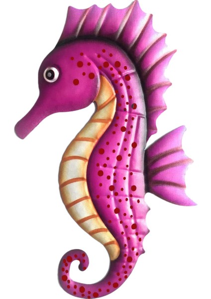 Okyanus Dekor Metal Duvar Dekoru Banyo Okyanus Cam Sanatı Metal Sanatı Açık Hava Asılı Plaj Teması Süslemeleri - E (Yurt Dışından)