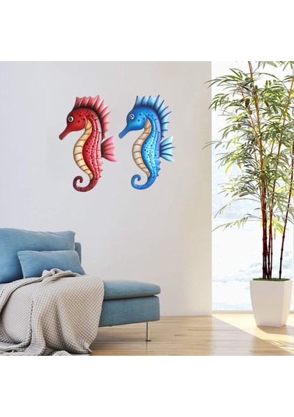 Okyanus Dekor Metal Duvar Dekoru Banyo Okyanus Cam Sanatı Metal Sanatı Açık Hava Asılı Plaj Teması Süslemeleri - E (Yurt Dışından) fırsatları