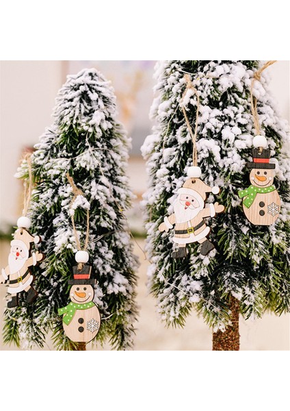 Melek Noel Süsleri, Melek -Santa- Süsler Noel Noel Ağacı Için Ahşap Süsler Asılı (Yurt Dışından) fırsatları