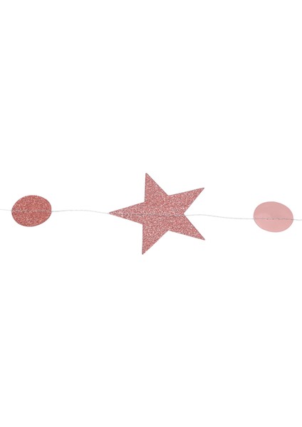 Parti Dekorasyonu Için Daire Nokta Çelenk Çıtası Kiti Glitter Yansıtıcı Kağıt Asılı Bunting Banner (Yurt Dışından)