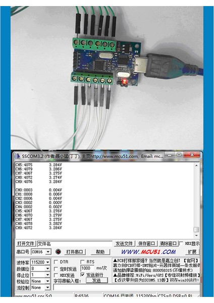 STM32F103C8T6 USB Arayüzü 10 Kanal 12BIT Ad Örnekleme Veri Toplama STM32 Adc Modülü Için Uart Iletişimi (Yurt Dışından) indirimleri