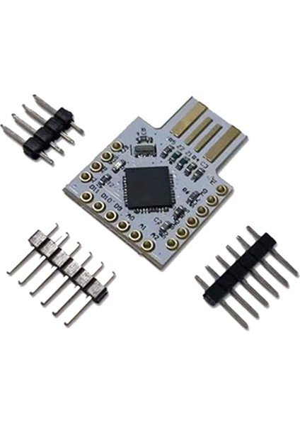 USB Için ATMEGA32U4 Mini Geliştirme Kartı Pro-Mıcro Çok Işlevli Taşınabilir Kullanışlı Modül, Beyaz (Yurt Dışından)