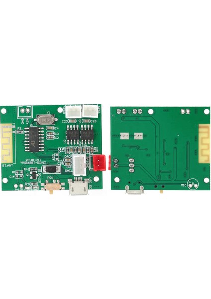 5.0 3.7‑5V Için 1 Çift Güç Amplifikatörü Modülü Amplifikatör Kartı Stereo Ses Hoparlörü (Yurt Dışından)