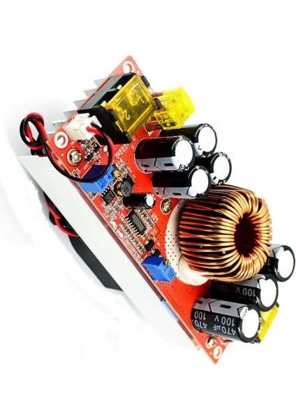 1500W Dc Dönüştürücü Cv Boost Dönüştürücü Step Up Ayarlanabilir Modül Güç Kaynağı Dc 12-60V - 12V-90V Regülatör (Yurt Dışından)