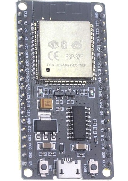 ESP32F Modülü Geliştirme Kartı CH340 Sürücüsü 1.44 Inç Renkli Ekranlı Kablosuz Wifi Bluetooth Geliştirme Kartı (Yurt Dışından)