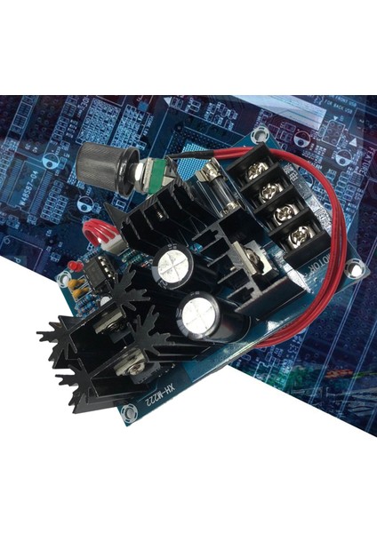 XH-M222 Dc Motor Hız Düzenleme Modülü 800W Yüksek Güç Kontrol Kartı Pwm Hız Düzenleme Akımı 20A Motor Regülatörü (Yurt Dışından)