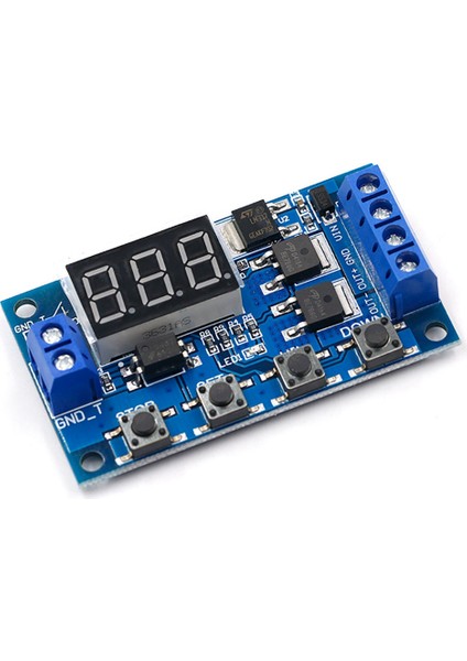 4 Adet Çift Mos Tüp Gecikme Anahtar Modülü Tetik Döngüsü Zamanlama Gecikme Anahtarı Devresi (Yurt Dışından)