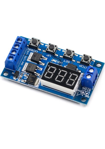 4 Adet Çift Mos Tüp Gecikme Anahtar Modülü Tetik Döngüsü Zamanlama Gecikme Anahtarı Devresi (Yurt Dışından) modelleri