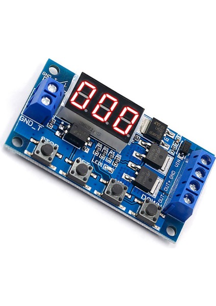 4 Adet Çift Mos Tüp Gecikme Anahtar Modülü Tetik Döngüsü Zamanlama Gecikme Anahtarı Devresi (Yurt Dışından) indirimleri