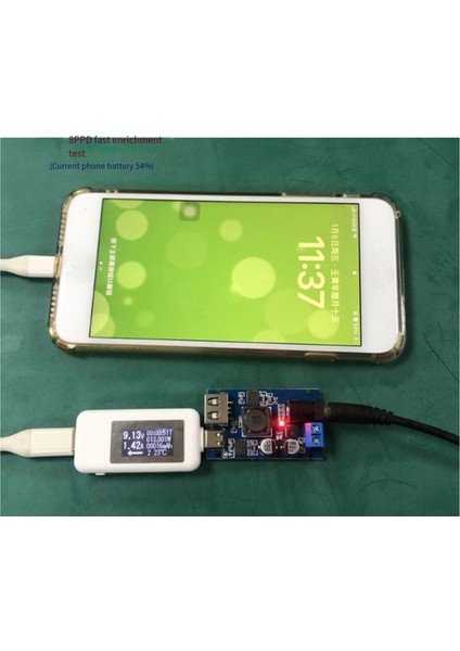 Dc-Dc Araçta Qc3.0 Akıllı Telefona Geçiş Hızlı Şarj Cihazı Pd3.0 Çoklu Protokol 15V 20V Pps Qualcomm, Kristal Kasa Modülü ile (Yurt Dışından) fiyatları