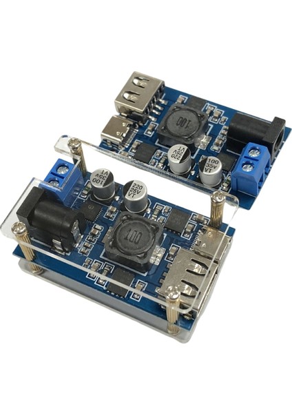 Dc-Dc Araçta Qc3.0 Akıllı Telefona Geçiş Hızlı Şarj Cihazı Pd3.0 Çoklu Protokol 15V 20V Pps Qualcomm, Kristal Kasa Modülü ile (Yurt Dışından) indirimleri