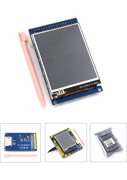 2.8 Inç Tft LCD ILI9341 Dokunmatik Ekran Modülü 240X320 Çözünürlük Destekli 16BIT Rgb 65K Renkli Ekran Dokunmatik Kalemli (Yurt Dışından) modelleri