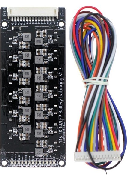 1.2A Yüksek Akım Eşitleme Modülü Lityum Pil Aktif Ekolayzer Enerji Transfer Kartı 14S Endüktans Dönüştürücü (Yurt Dışından)