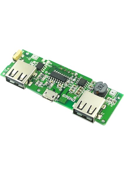 18650 Lityum Pil Dijital Ekran Şarj Modülü 5V 2A 1A Tek Şarj Portu Çok Fonksiyonlu Taşınabilir Boost Modülü (Yurt Dışından)