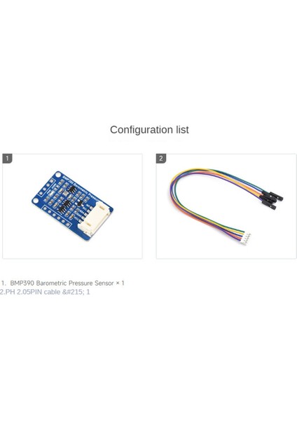 BMP390 Yüksek Hassasiyetli Atmosfer Basıncı Sensörü Modülü Atmosfer Basıncı / Yükseklik / Sıcaklık Ölçümü (Yurt Dışından) modelleri