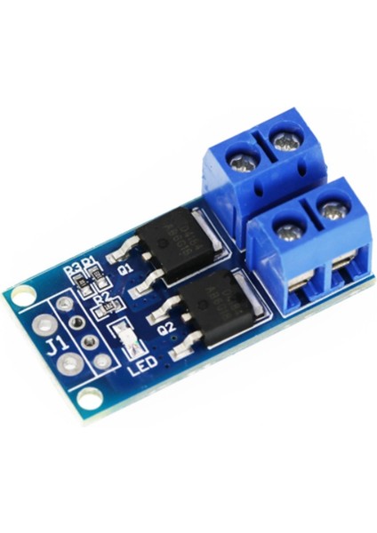 10 Adet Dc 5V-36V 15A(MAX 30A) 400W Çift Yüksek Güçlü Mosfet Tetik Anahtarı Sürücü Modülü 0-20KHZ Pwm Ayarı Elektronik (Yurt Dışından)